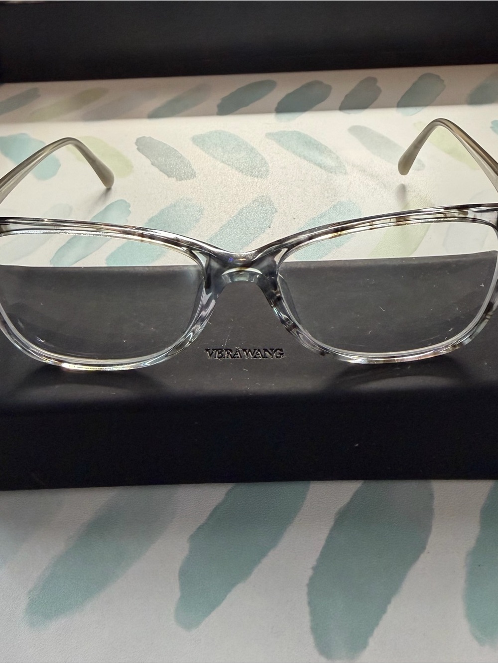 Vera Wang Clear Frame Women's prescription Eyeglasses - Transparent